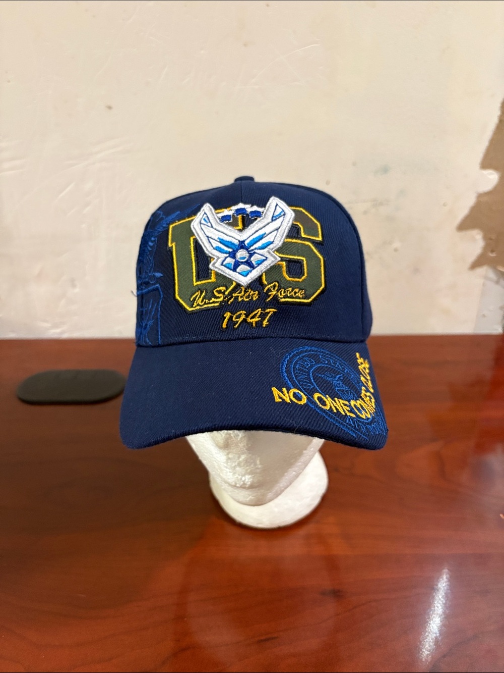 Navy Blue US Air Force Patch Baseball Hat